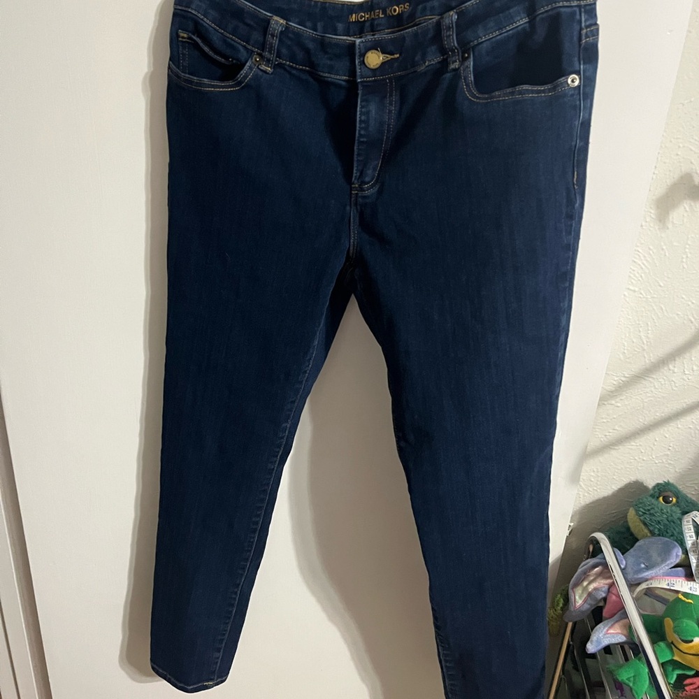 🧡 Size 10 Michael Kors Blue Jeans Skinny Style